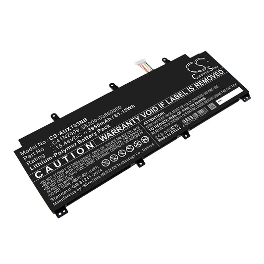 CS-AUX133NB Replacement Battery – Compatible with ROG Flow GV301QE, ROG Flow GV301QH, ROG Flow X13, ROG Flow X13 GV301QC-K5020, ROG Flow X13 GV301QC-K5047T, ROG Flow X13 GV301QC-K5084, ROG Flow X13 GV301QC-K5103TS, ROG Flow X13 GV301QC-K6003T, ROG Flow X13 GV301QC-K6008T, ROG Flow X13 GV301QC-K6017, ROG Flow X13 GV301QC-K6026T, ROG Flow X13 GV301QC-K6082T, ROG Flow X13 GV301QE-K5010T, ROG Flow X13 GV301QE-K5035R, ROG Flow X13 GV301QE-K5066TS, ROG Flow X13 GV301QE-K5110R, ROG Flow X13