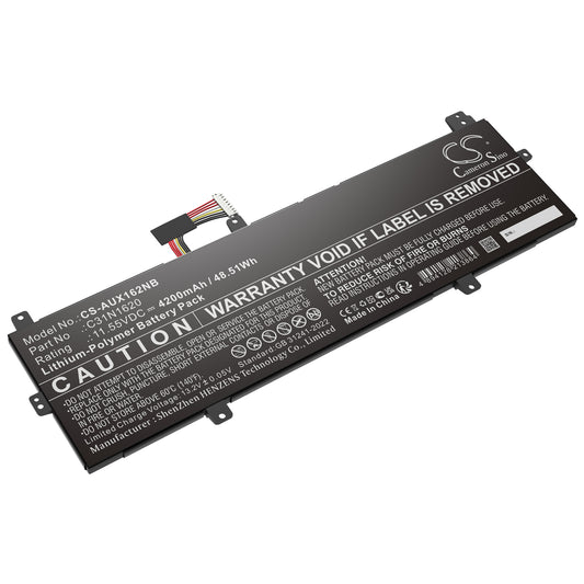 CS-AUX162NB Replacement Battery – Compatible with BX430, BX430UA, BX430UQ, ExpertBook B5440FA, EXPERTBook P5 P5340UA, EXPERTBook P5 P5440FA-BM0006R, EXPERTBook P5 P5440FA-BM0117R, EXPERTBook P5 P5440FA-BM0120R, EXPERTBook P5 P5440FA-BM0234T, EXPERTBook P5 P5440FA-BM0254R, EXPERTBook P5 P5440FA-BM0364R, EXPERTBook P5 P5440FA-BM0544T, EXPERTBook P5 P5440FA-BM0769R, EXPERTBook P5 P5440FA-BM1092R, EXPERTBook P5 P5440FA-BM123518, EXPERTBook P5 P5440FA-BM1302R, EXPERTBook P5 P5440FA-BM1317R,