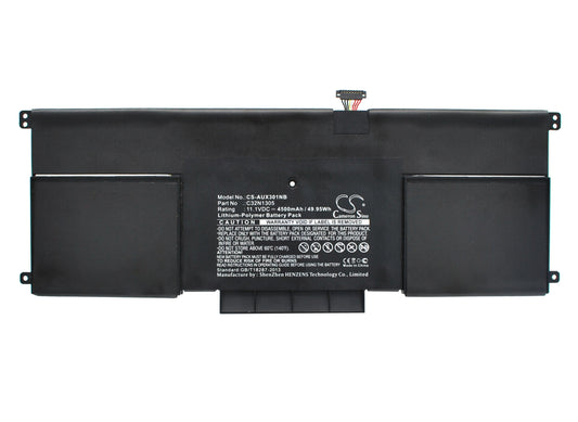 11.1V 4500mAh/49.95Wh Li-Polymer Notebook/Laptop Battery for Asus