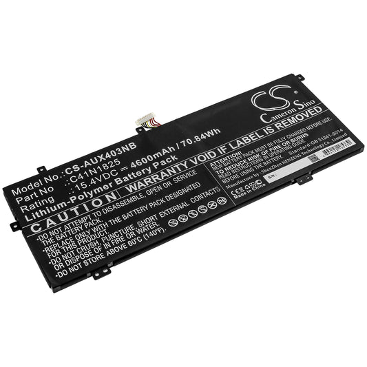CS-AUX403NB Replacement Battery – Compatible with ADOL I403FA, ADOL14F, I403FA, I403FA-2C, VivoBook 14 F403FA, VivoBook 14 F403FA-EB114T, VivoBook 14 F403FA-EB241T, VivoBook 14 X403FA, VivoBook 14 X403FA-EB004T, VivoBook 14 X403FA-EB020T, VivoBook 14 X403FA-EB104T, VivoBook 14 X403FA-EB123T, VivoBook 14 X403FA-EB126T, VivoBook 14 X403FA-EB139T, VivoBook 14 X403FA-EB155T, VivoBook 14 X403FA-EB198T, VivoBook 14 X403FA-EB210T, VivoBook 14 X403FA-EB225, VivoBook 14 X403FA-EB230R, VivoBook 14