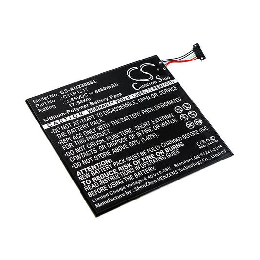 3.85V 4650mAh/17.90Wh Li-Polymer Tablet Battery for Asus