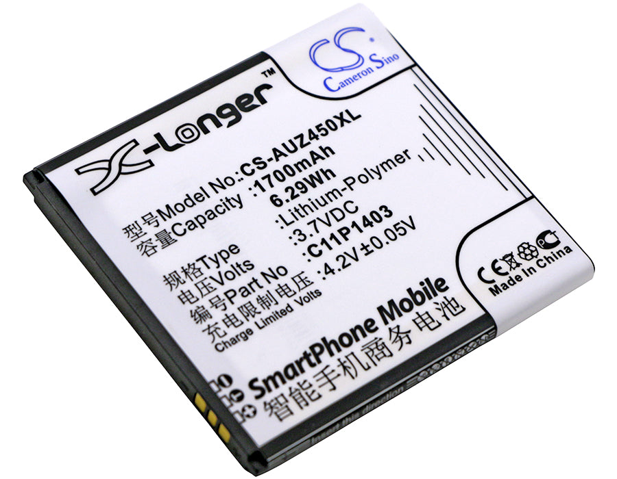 3.7V 1700mAh/6.29Wh Li-Polymer Mobile/SmartPhone Battery for Asus