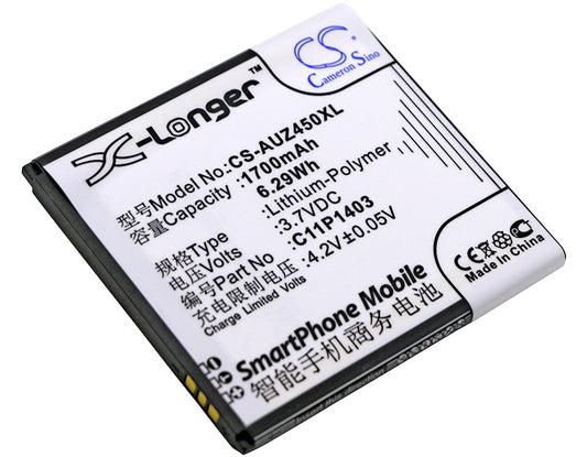 3.7V 1700mAh/6.29Wh Li-Polymer Mobile/SmartPhone Battery for Asus