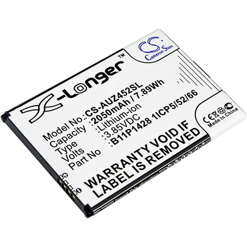 3.85V 2050mAh/7.89Wh Li-ion Mobile/SmartPhone Battery for Asus