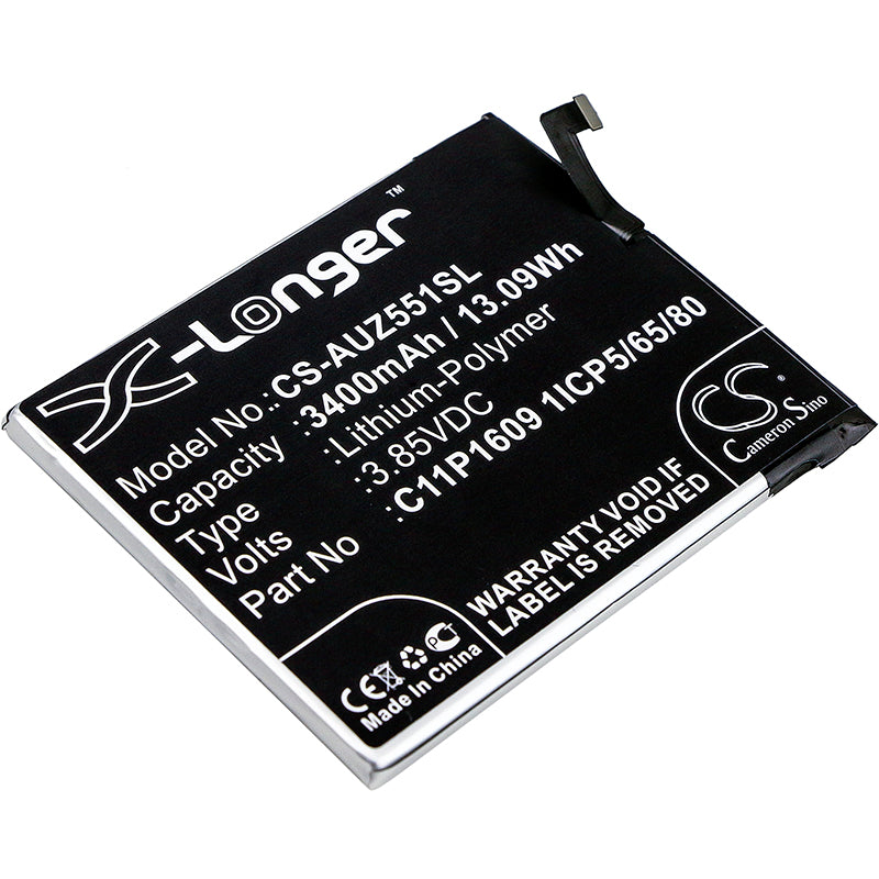 3.85V 3400mAh/13.09Wh Li-Polymer Mobile/SmartPhone Battery for Asus