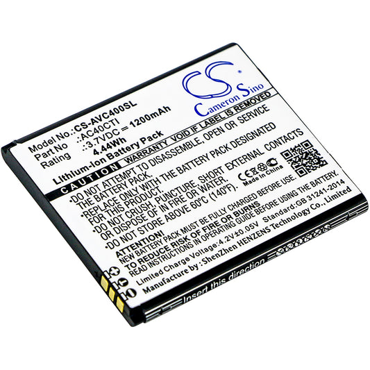 3.7V 1200mAh/4.44Wh Li-ion Mobile/SmartPhone Battery for Archos