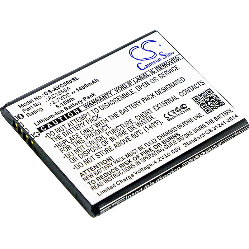 3.7V 1400mAh/5.18Wh Li-ion Mobile/SmartPhone Battery for Archos