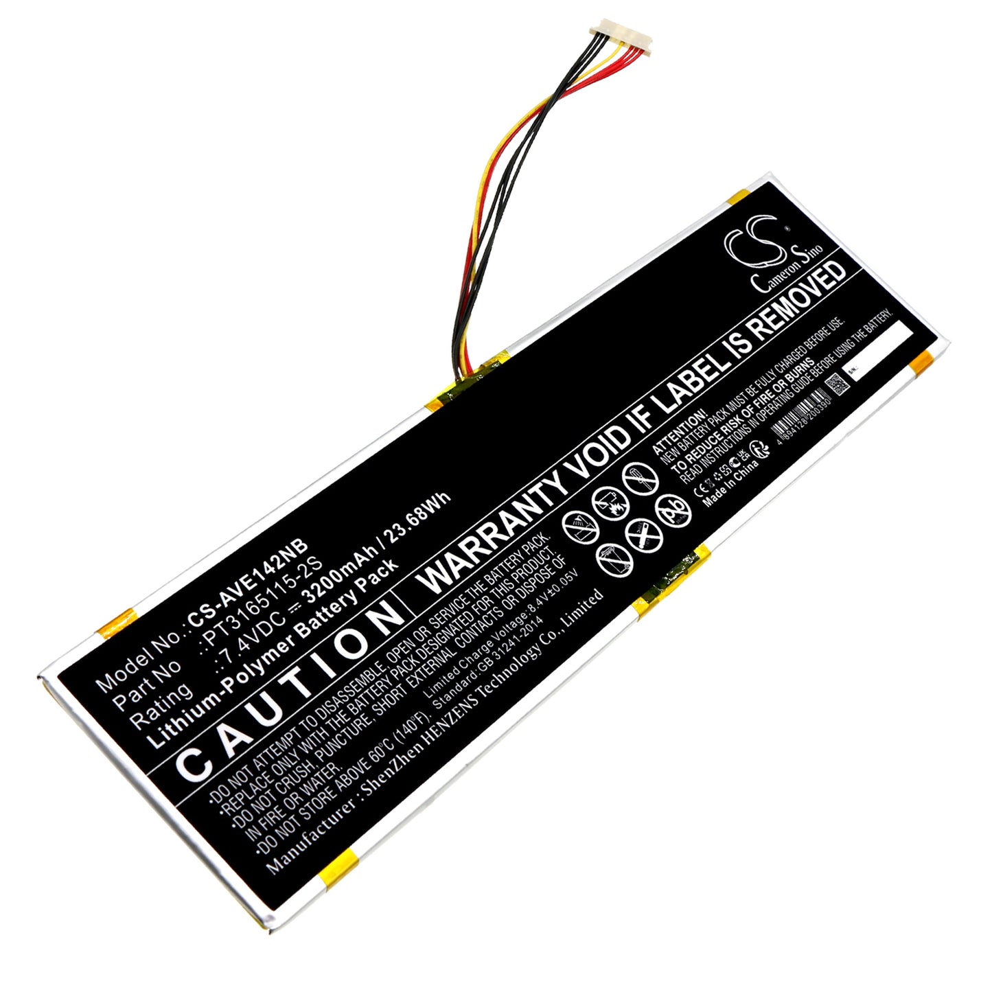 CS-AVE142NB Replacement Battery – Compatible with Essential NE14A2