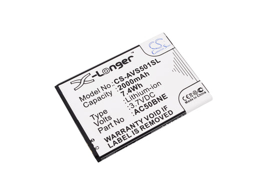 3.7V 2000mAh/7.40Wh Li-ion Mobile/SmartPhone Battery for Archos