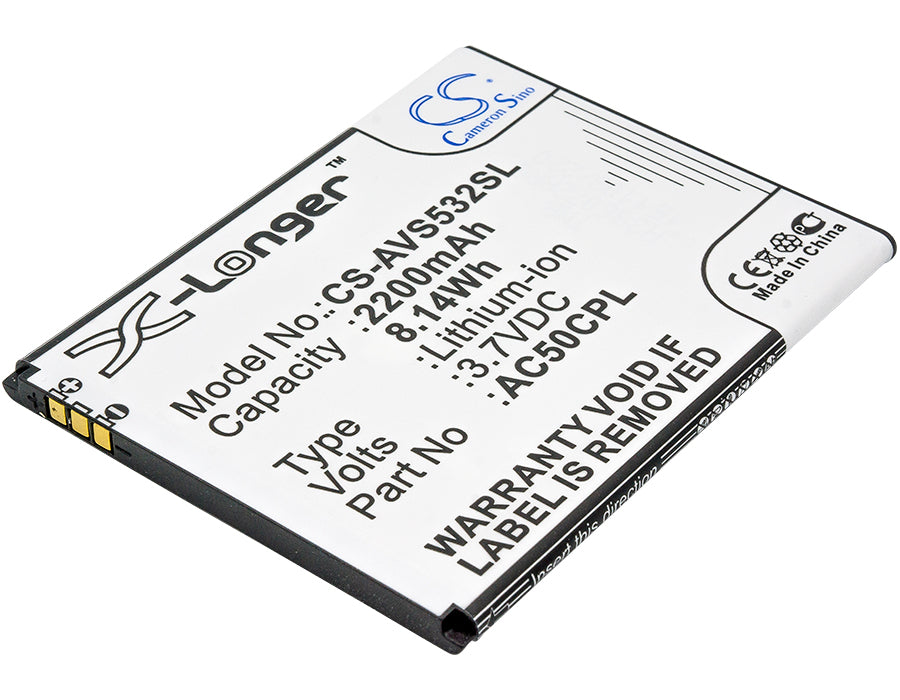 CS-AVS532SL Replacement Battery – Compatible with 50c Platinum