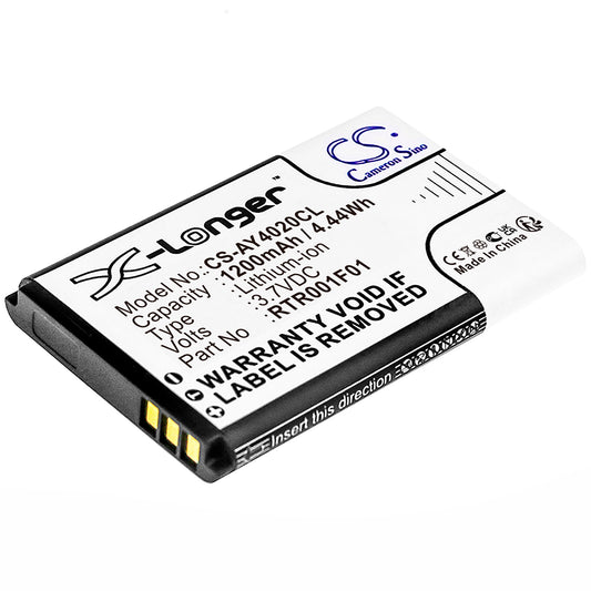 3.7V 1200mAh/4.44Wh Li-ion Cordless Phone Battery for Funktel