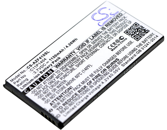 3.7V 1150mAh/4.26Wh Li-ion Mobile/SmartPhone Battery for Asus