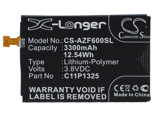 3.8V 3300mAh/12.54Wh Li-Polymer Mobile/SmartPhone Battery for Asus