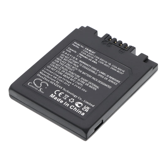 3.7V 700mAh Li-ion Camera Battery for Panasonic