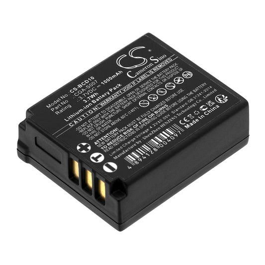 3.7V 1000mAh Li-Ion BATTRY 1BDMW-BCD10
