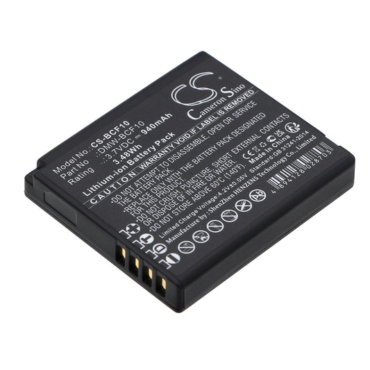3.7V 940mAh/3.48Wh Li-ion Camera Battery for Panasonic