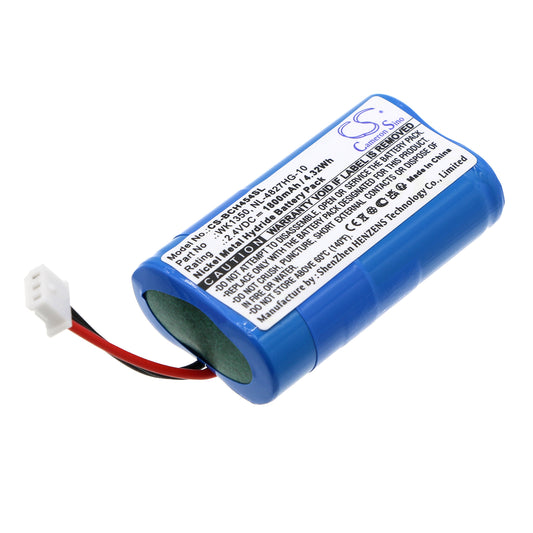 2.4V 1800mAh/4.32Wh Ni-MH Wireless Headset Battery for Bosch