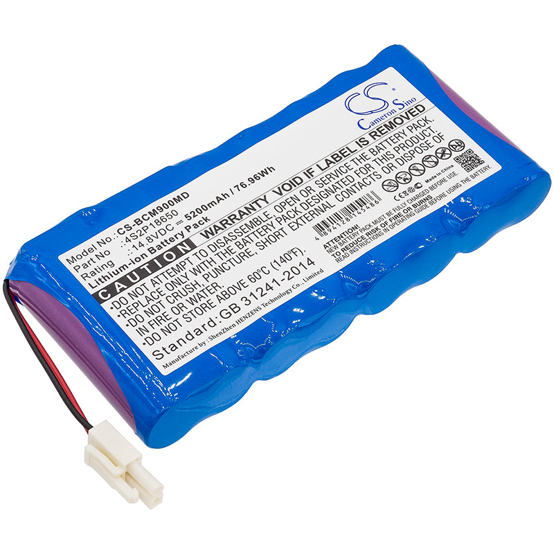 CS-BCM900MD Replacement Battery – Compatible with iOcare PM-900, iOcare PM-900S, PM900, PM900 Patient Monitor, PM900S, PM900S Patient Monitor