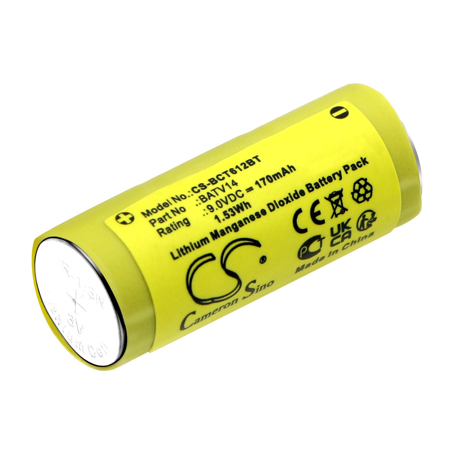 CS-BCT612BT Replacement Battery – Compatible with DC611, DC612