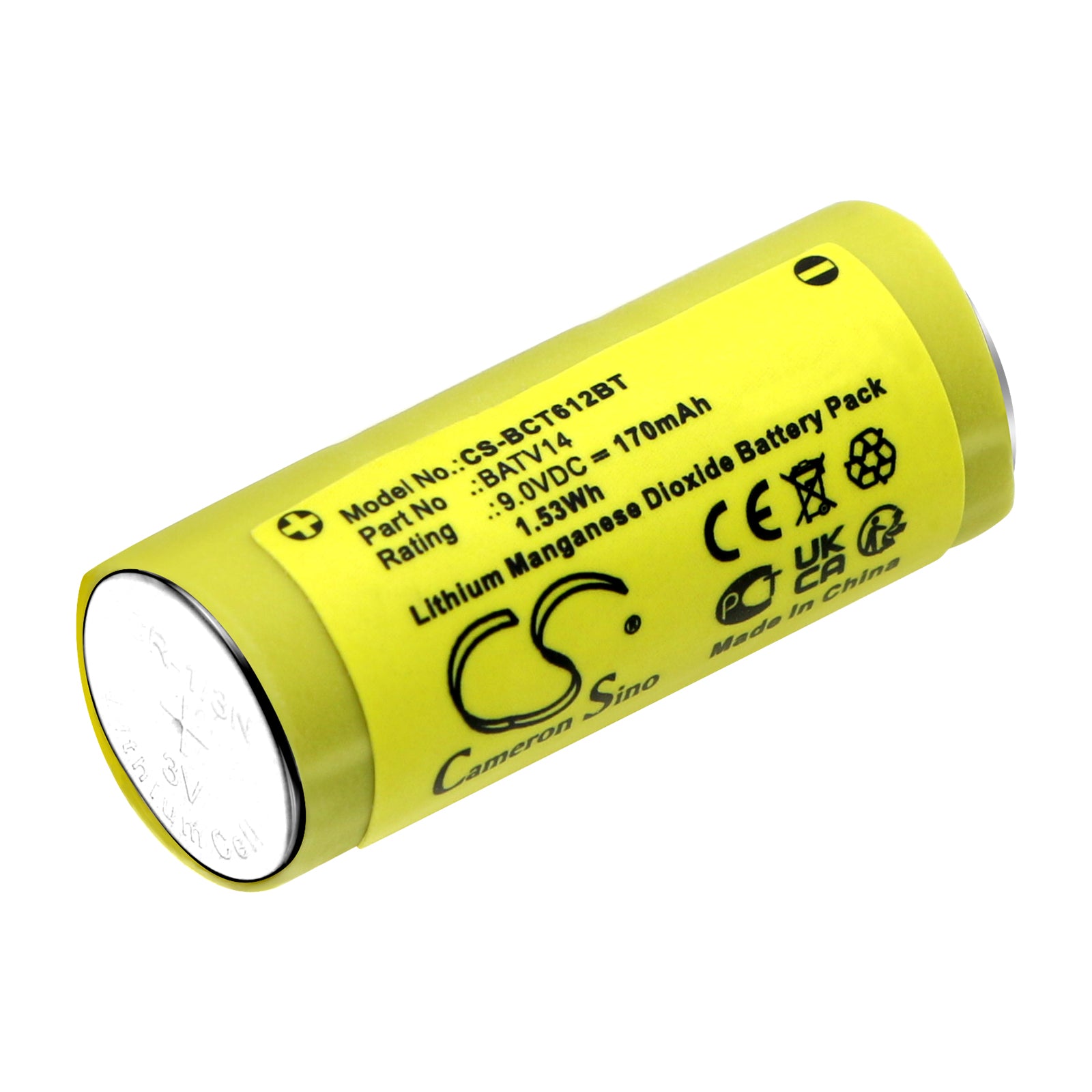 CS-BCT612BT Replacement Battery – Compatible with DC611, DC612