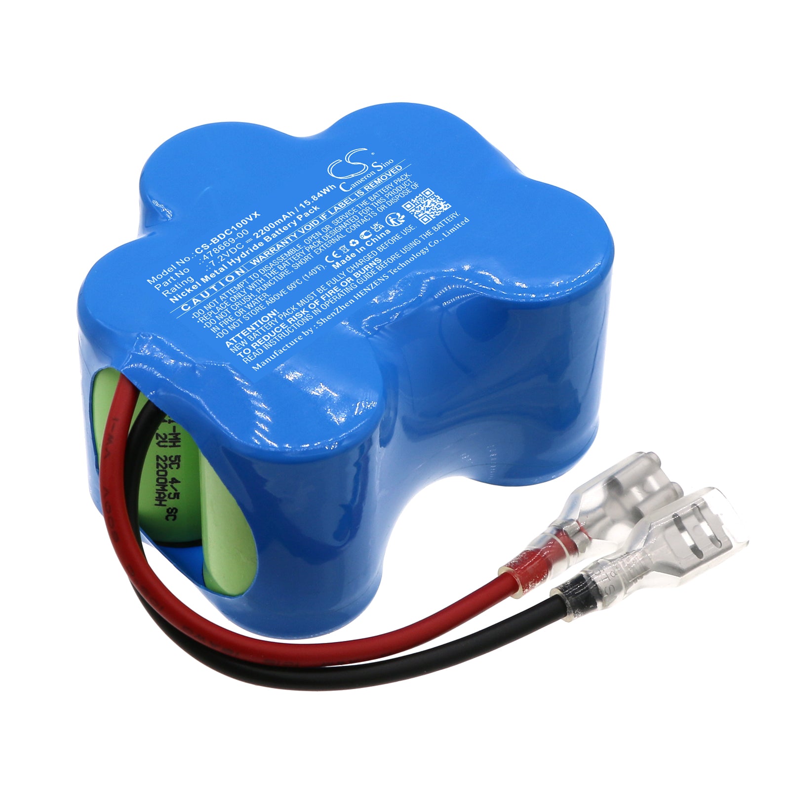 CS-BDC100VX Replacement Battery – Compatible with SSC1000
