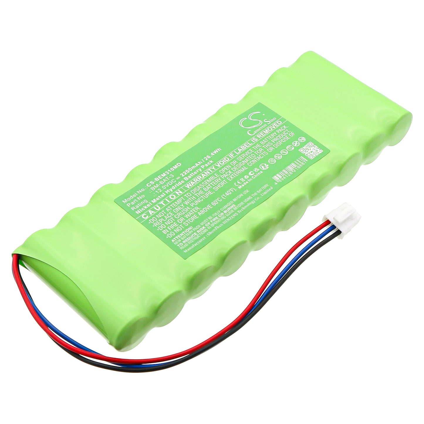 CS-BEM310MD Replacement Battery – Compatible with BM3:D1F1200001 ~ D1G03xxxxx(12, BM3Plus:D2F1200001 ~ D2H02xxxx, BM3Vet:D1F12 ~D1I03xxxxx(12.20, BM3VetPlus:D2F1200001 ~ D2H02x, D1G04 ~ D1H0300001 - 57(04.200, D1H0300058 - 110 ~ D1I0300150(
