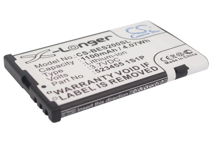 3.7V 1100mAh/4.07Wh Li-ion Mobile/SmartPhone Battery for VIDEOCON