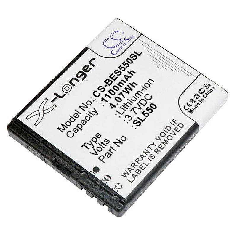 3.7V 1200mAh/4.44Wh Li-ion Mobile/SmartPhone Battery for Bea-fon