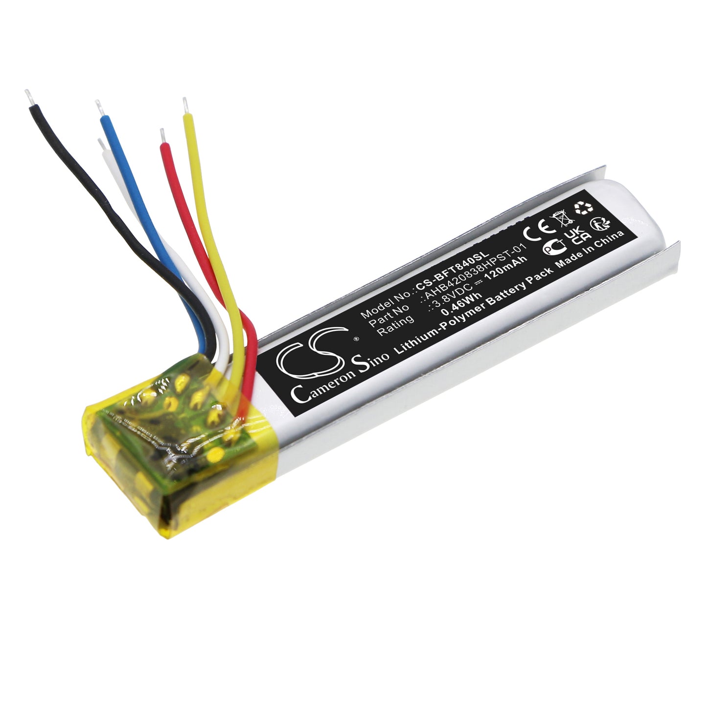 CS-BFT840SL Replacement Battery – Compatible with 840667-0100, Frames Alto, Frames Alto Audio Smart Sungla