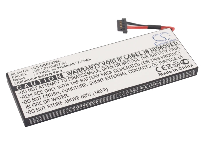 3.7V 2100mAh/7.77Wh Li-ion GPS/Navigator Battery for Becker