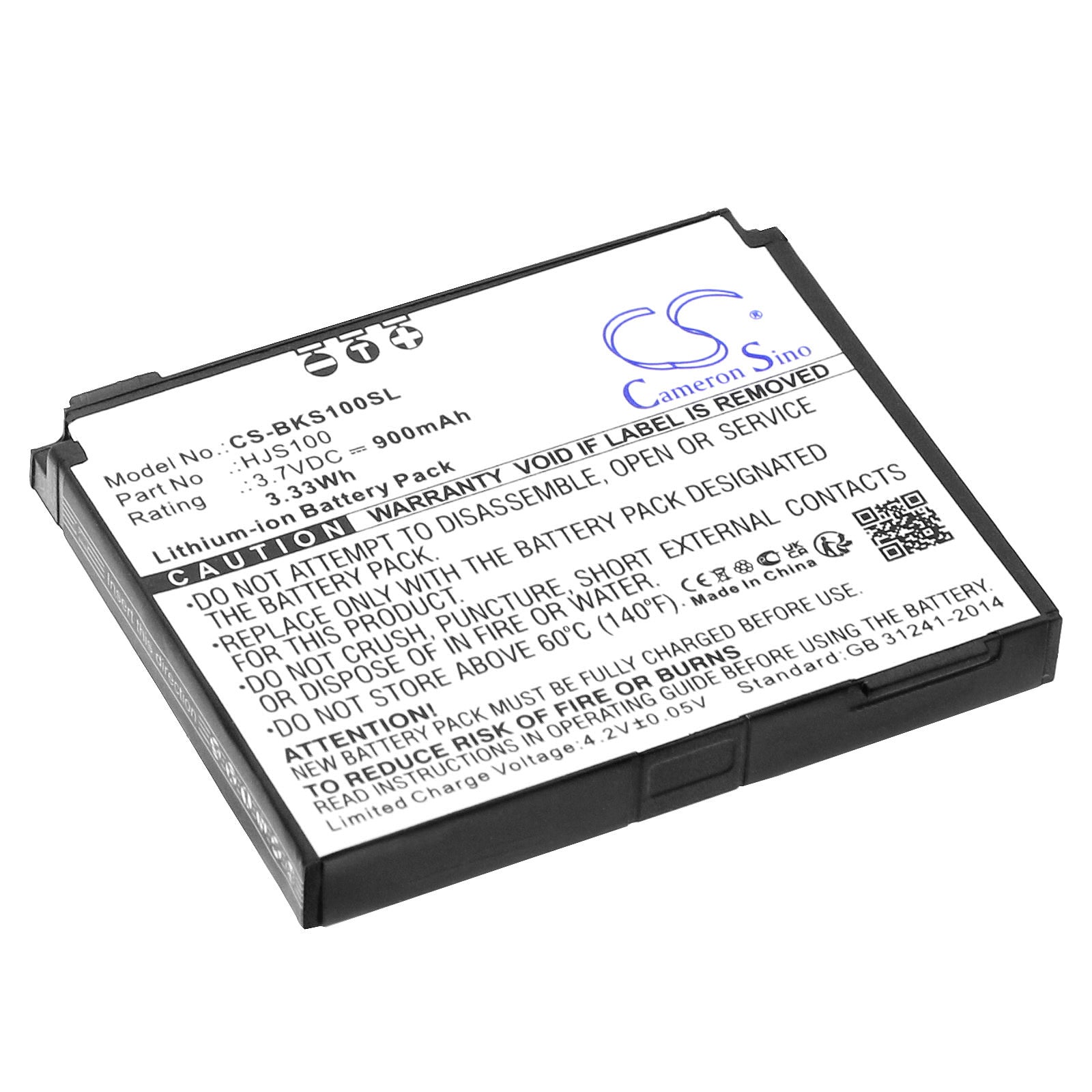 3.7V 900mAh/3.33Wh Li-ion GPS/Navigator Battery for Becker