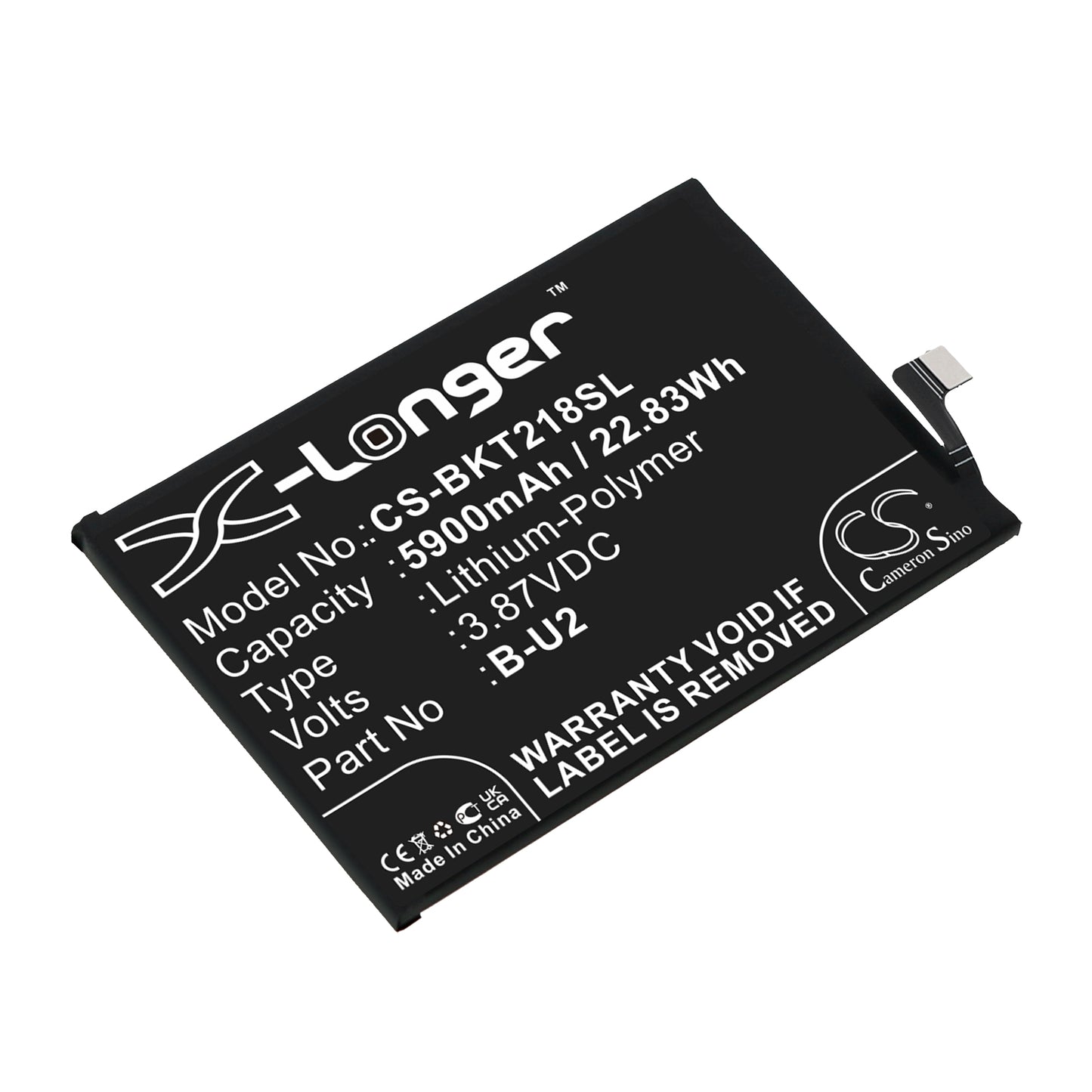 CS-BKT218SL Replacement Battery – Compatible with T2x, V2188A