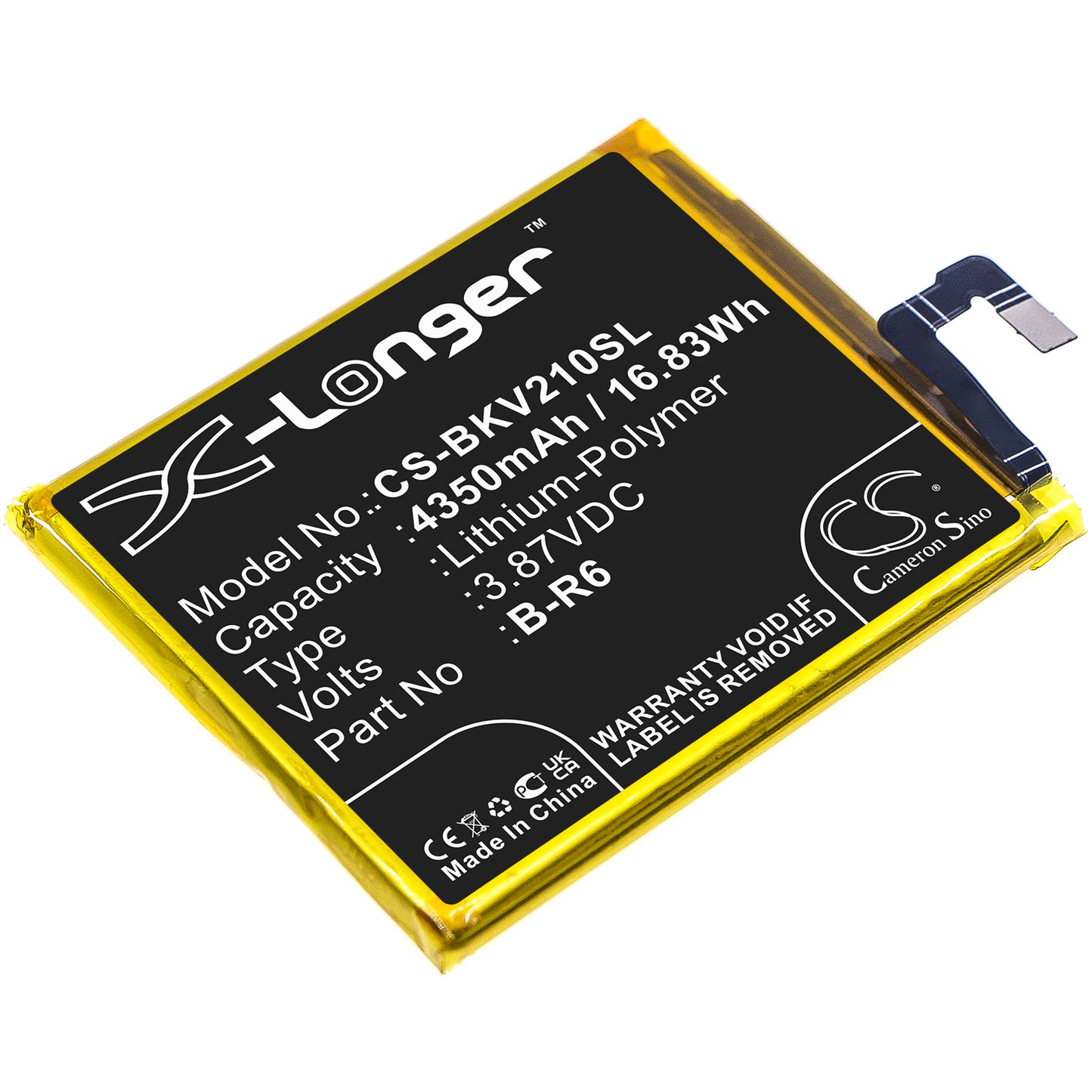 CS-BKV210SL Replacement Battery – Compatible with V2105, X70 Pro, X70 Pro 5G