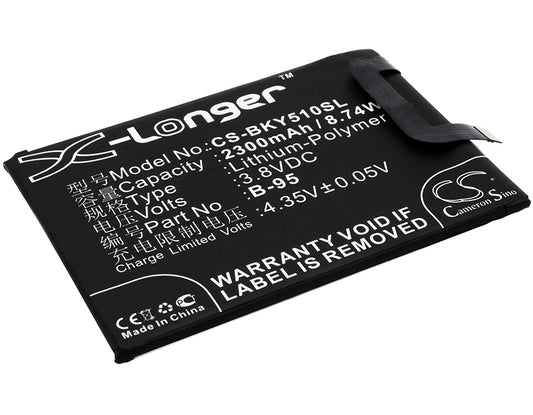 3.8V 2300mAh/8.74Wh Li-Polymer Mobile/SmartPhone Battery for BBK