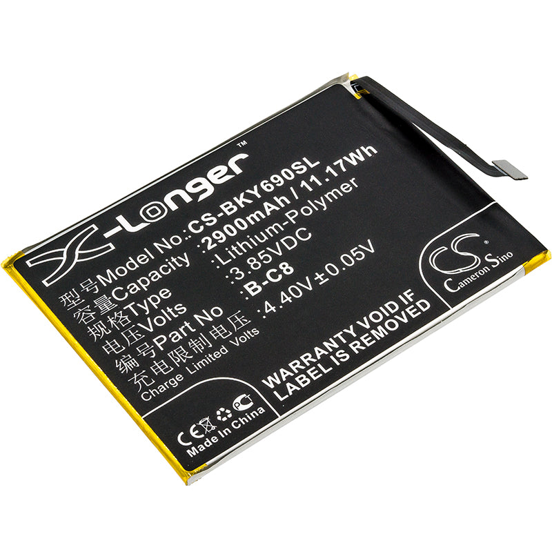 3.85V 2900mAh/11.17Wh Li-Polymer Mobile/SmartPhone Battery for VIVO
