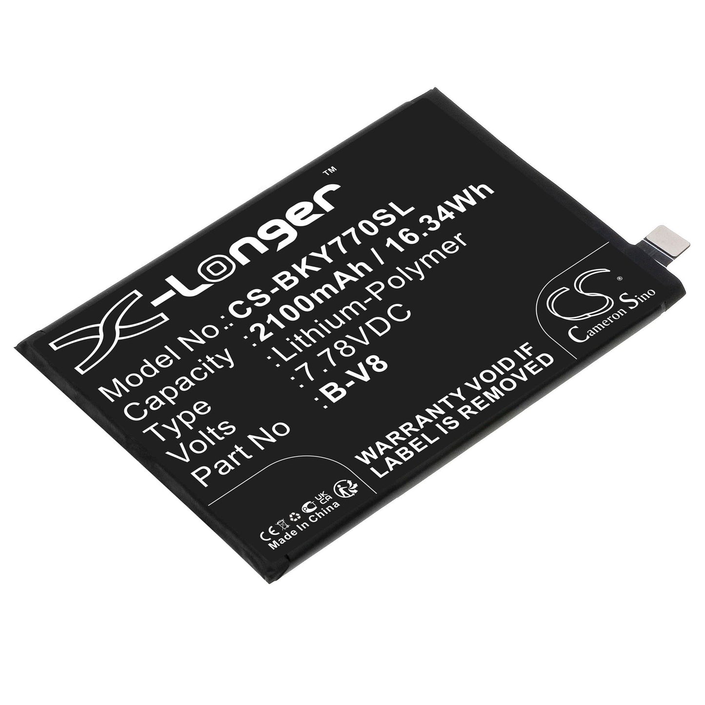 CS-BKY770SL Replacement Battery – Compatible with V2169, Y77