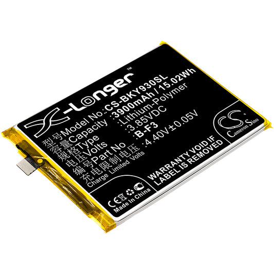3.85V 3900mAh/15.02Wh Li-Polymer Mobile/SmartPhone Battery for VIVO
