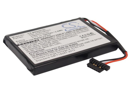 3.7V 720mAh/2.66Wh Li-ion GPS/Navigator Battery for Becker