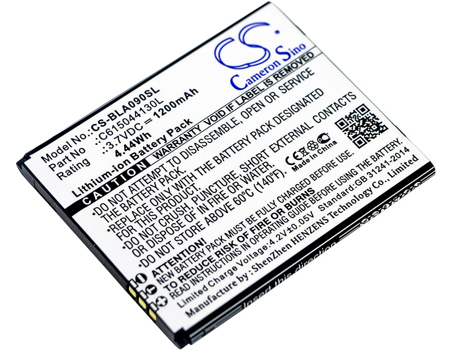 3.7V 1200mAh/4.44Wh Li-ion Mobile/SmartPhone Battery for NAVON