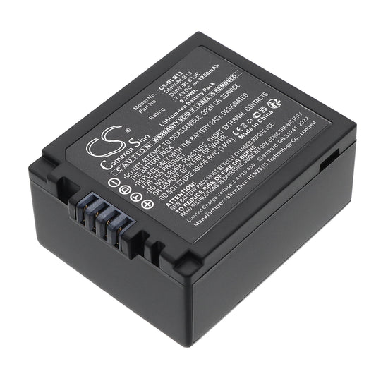 7.4V 1250mAh/9.25Wh Li-ion Camera Battery for Panasonic