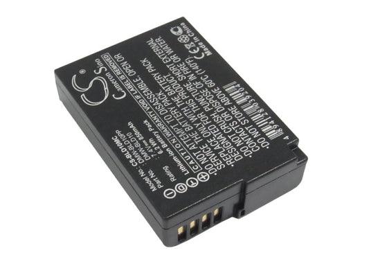 7.4V 850mAh/6.29Wh Li-ion Camera Battery for Panasonic