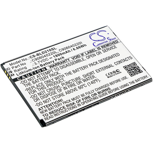 3.7V 1800mAh/6.66Wh Li-ion Mobile/SmartPhone Battery for BLU