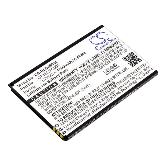 3.7V 1800mAh/6.66Wh Li-ion Mobile/SmartPhone Battery for BLU