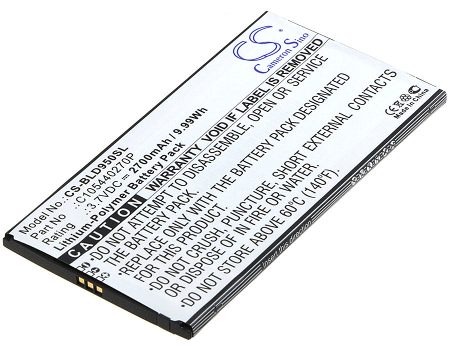 3.7VV 2700mAh/9.99Wh Li-Polymer Mobile/SmartPhone Battery for BLU