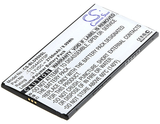 3.7VV 2700mAh/9.99Wh Li-Polymer Mobile/SmartPhone Battery for BLU