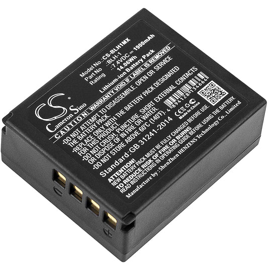 7.4V 1900mAh/14.06Wh Li-ion Camera Battery for OLYMPUS