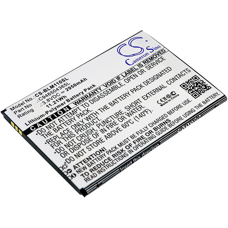 3.8V 2950mAh/11.21Wh Li-Polymer Mobile/SmartPhone Battery for BLU