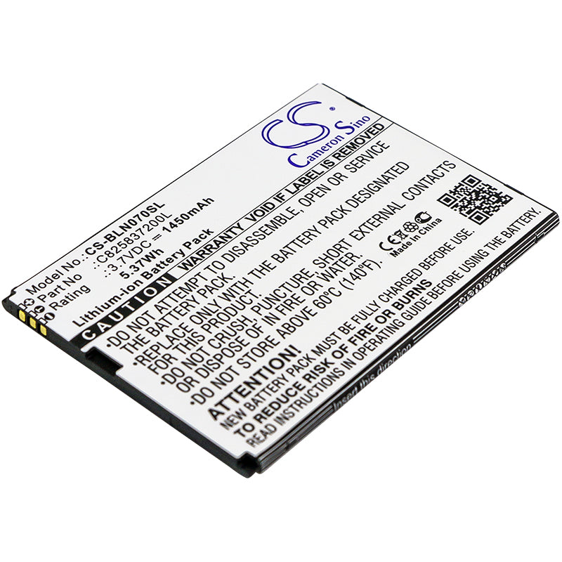 3.7V 1450mAh/5.37Wh Li-ion Mobile/SmartPhone Battery for BLU