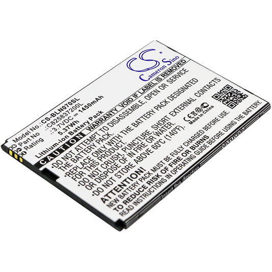 3.7V 1450mAh/5.37Wh Li-ion Mobile/SmartPhone Battery for BLU