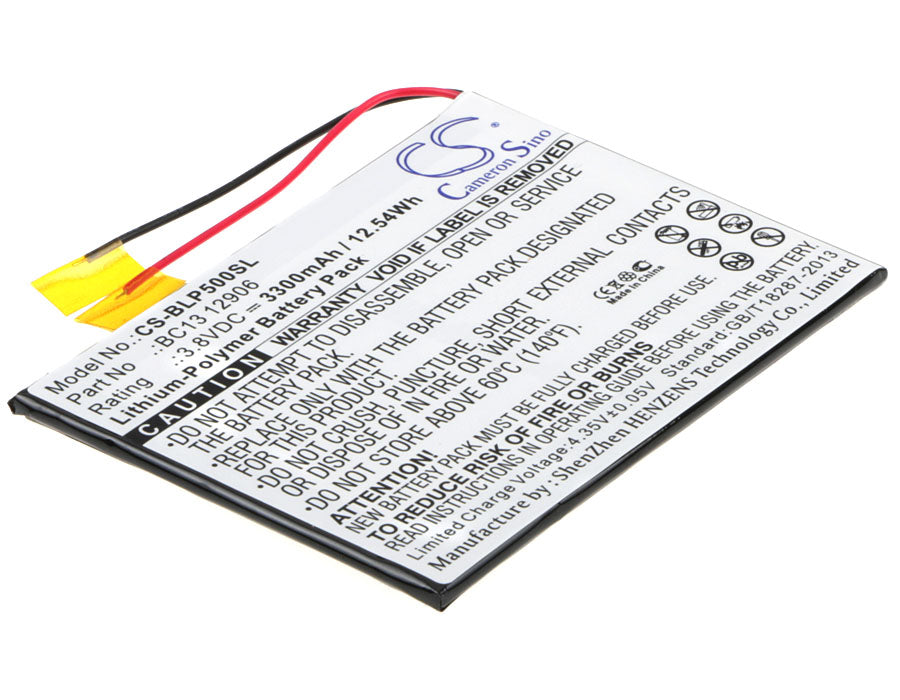 3.8VV 3300mAh/12.54Wh Li-Polymer Tablet Battery for BLU